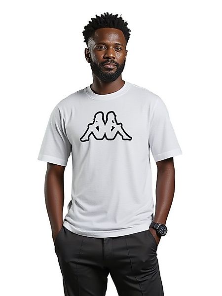 Kappa Print-Shirt Kappa T-Shirt Logo Cromen XS_Weiß günstig online kaufen