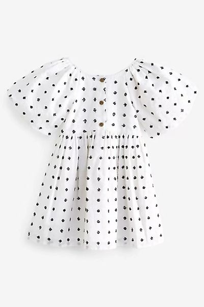Next Druckkleid Kleid mit Puffärmeln (1-tlg) günstig online kaufen