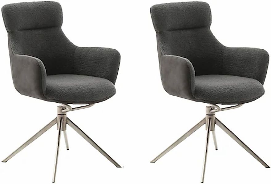 MCA furniture Esszimmerstuhl »PELION« () (2er-Set), drehbar 360°, Dreh- & S günstig online kaufen