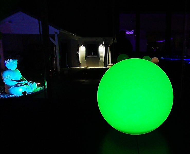 TRANGO LED Kugelleuchte, Farbwechsel, 1er Set günstig online kaufen