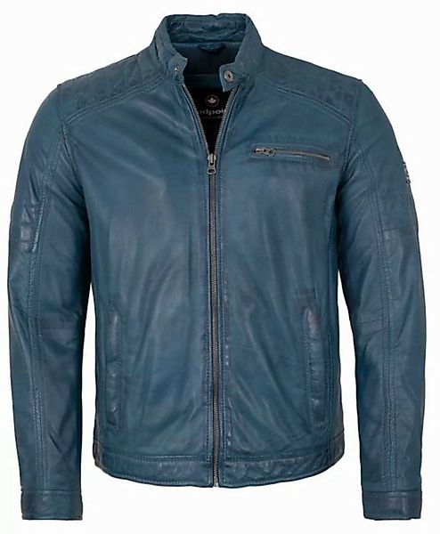 Redpoint Lederjacke Redpoint - Herren Lederjacke Lammnappa türkisblau günstig online kaufen