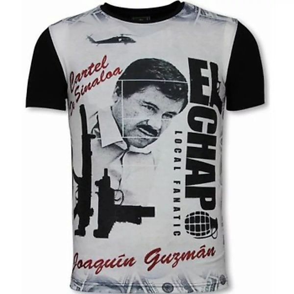 Local Fanatic  T-Shirt El Chapo Digital Strass günstig online kaufen