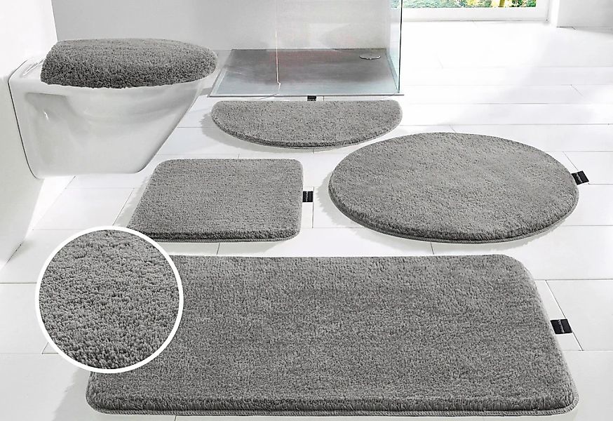 Bruno Banani Badematte "Lana, Badvorleger, Badezimmer Teppich" Höhe 25 mm r günstig online kaufen