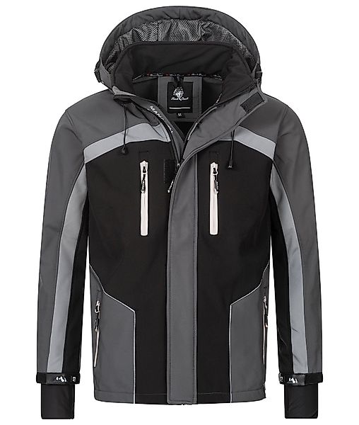 Rock Creek Windbreaker Herren Softshelljacke Wanderjacke günstig online kaufen