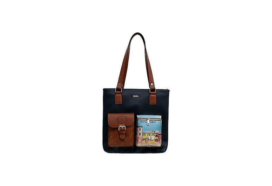 DOGO Umhängetasche Multi Pocket Bag Shopper-Tasche Burano Island Damen, Han günstig online kaufen
