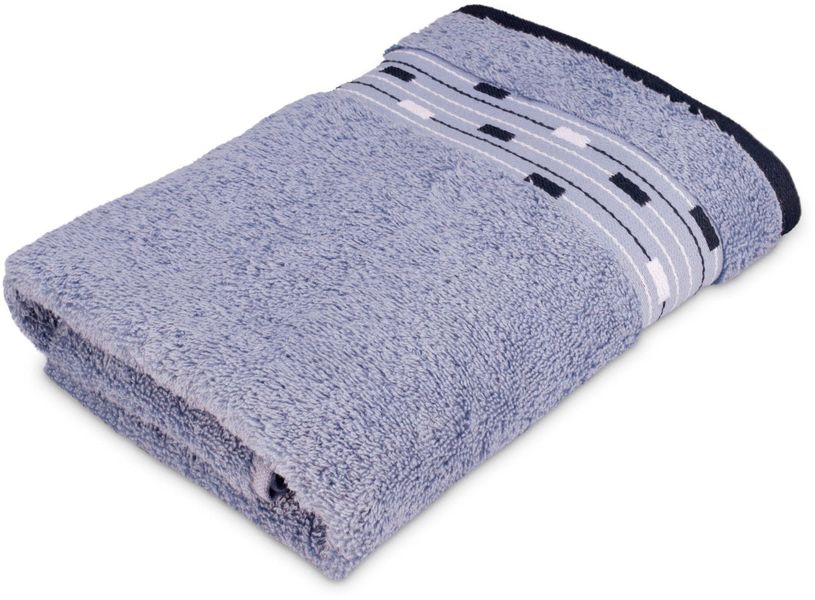 Möve for frottana Badetuch "Magic Uni" mit Bordüre aus kleinen Rechtecken günstig online kaufen