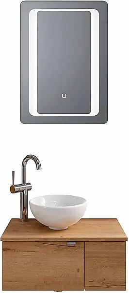 Saphir Badmöbel-Set "Serie 6915" 4 Stk. tlg. Gäste-Bad, 61 cm breit, mit LE günstig online kaufen