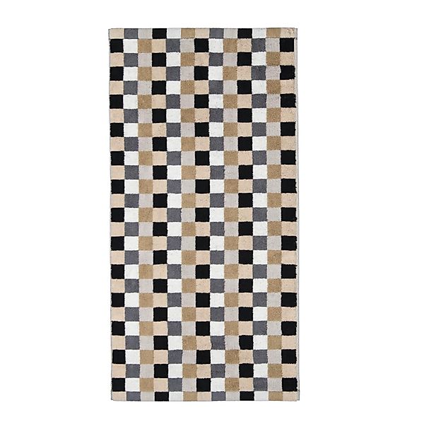 Cawö Handtuch Duschtuch Lifestyle Karo 7047 37, Walkfrottier (1-St), Frotte günstig online kaufen