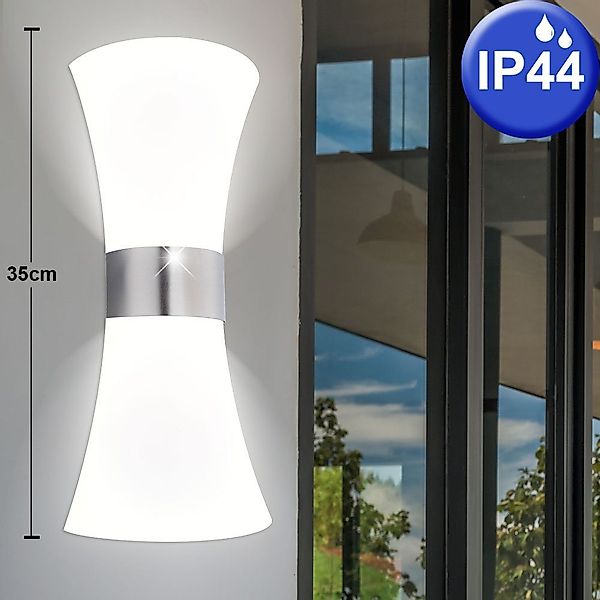 GLOBO LIGHTING Außen-Wandleuchte, Leuchtmittel nicht inklusive, günstig online kaufen