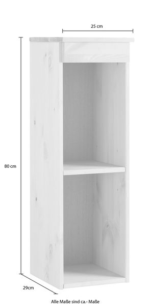 Home affaire Hängeregal Oslo, 25 cm günstig online kaufen