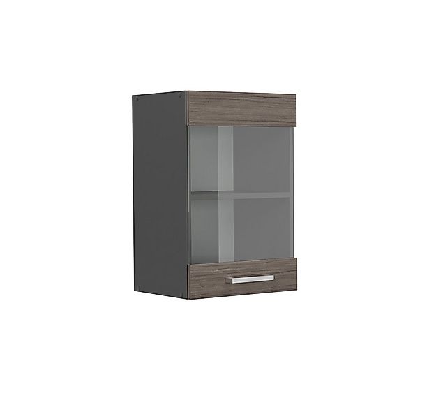 Vicco Glashängeschrank R-Line, Edelgrau/Anthrazit, 40 cm günstig online kaufen