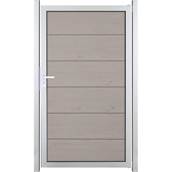 GroJaViento Zauntor Bi-Color Sand 100x180 cm Rahmen: Silber günstig online kaufen