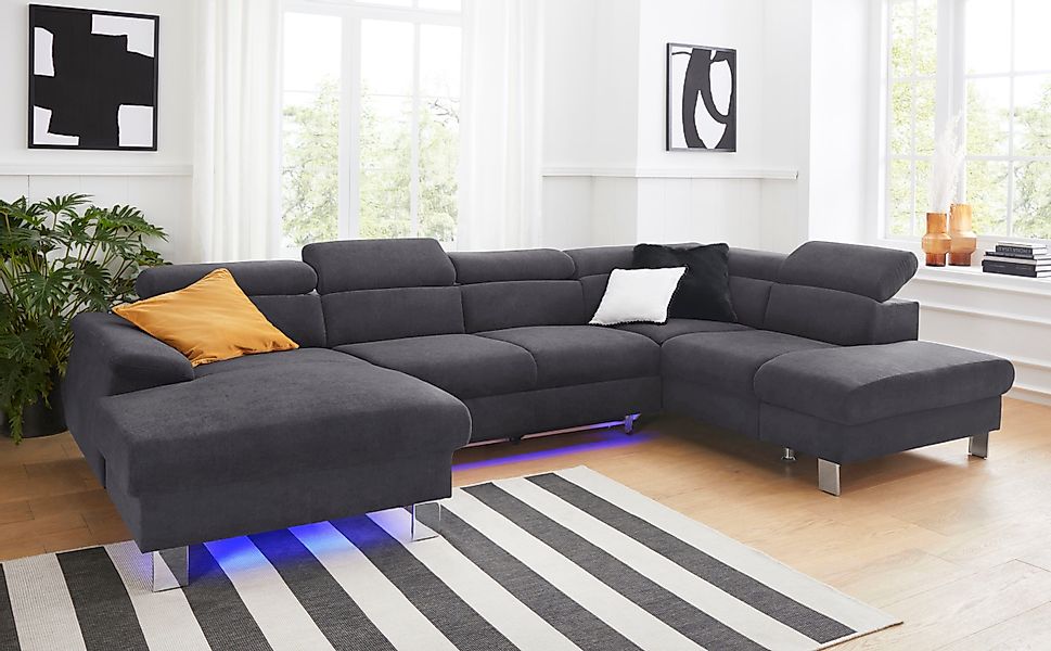COTTA Polstergarnitur Komaris U-Form, (Set), Set günstig online kaufen