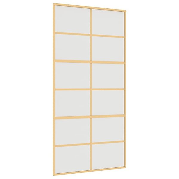 vidaXL Haustür Schiebetür Golden 102,5x205 cm günstig online kaufen