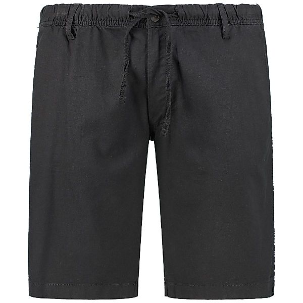 Jack&Jones Chino-Shorts mit Leinen Farbe schwarz Größe: W54 günstig online kaufen