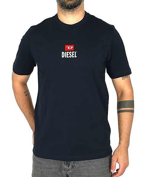 Diesel Rundhalsshirt Regular Fit - T-JUST SMALL-NEW D LOGO günstig online kaufen