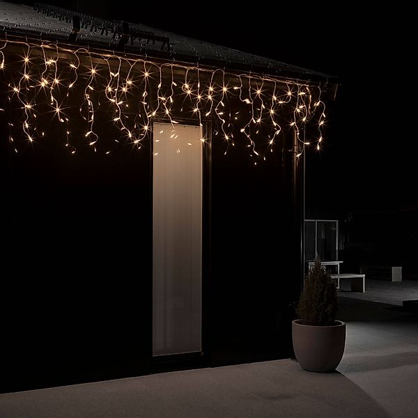 KONSTSMIDE LED-Lichtervorhang »Weihnachtsdeko aussen«, 96 St.-flammig, LED günstig online kaufen