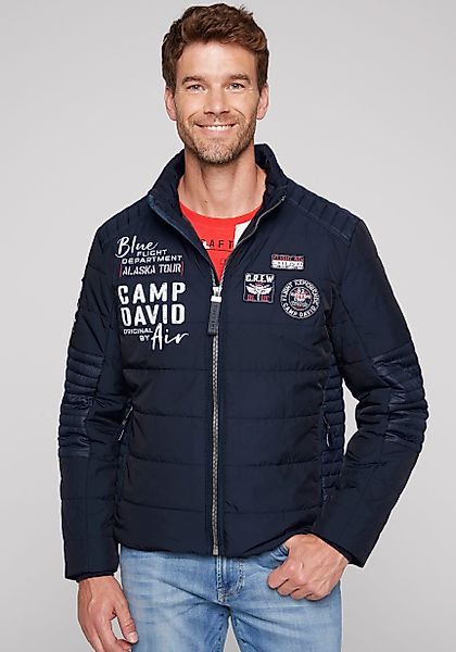 CAMP DAVID Outdoorjacke mit Windbreaker-Bündchen im günstig online kaufen