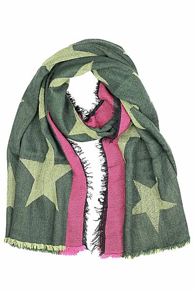 COLLEZIONE ALESSANDRO Wollschal "Sternen" 1 Stk. tlg. mit Wollanteil, Made günstig online kaufen