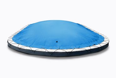 AirDeluxe Pool-Abdeckplane Ovale aufblasbare Poolplanen Schwimmbad günstig online kaufen
