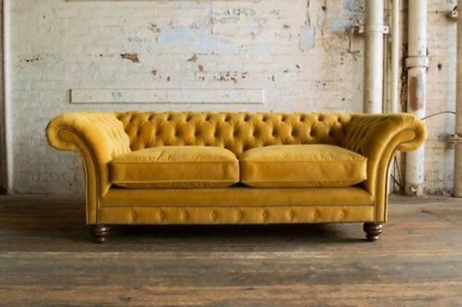 JVmoebel Sofa Design Sofa 3 Sitzer Couch Polster Luxus Klassische Textil günstig online kaufen