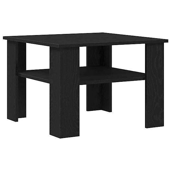 vidaXL Couchtisch Schwarze Eiche 60 x 60 x 42 cm Holzwerkstoff 862406 günstig online kaufen
