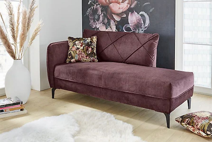 Jockenhöfer Gruppe Recamiere "Novara, B: 165 cm" mit attraktiver Steppung, günstig online kaufen