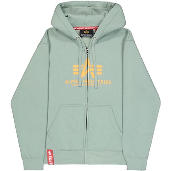 Alpha Industries  Trainingsjacken Basic Zip Hoodie BL - frost green günstig online kaufen