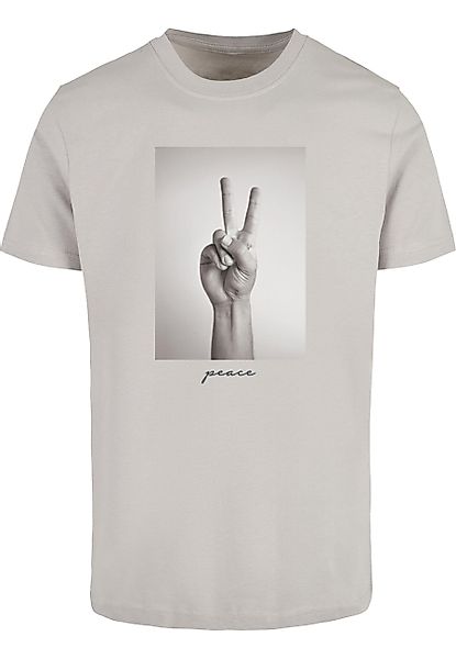MisterTee T-Shirt MisterTee Herren Peace Sign günstig online kaufen