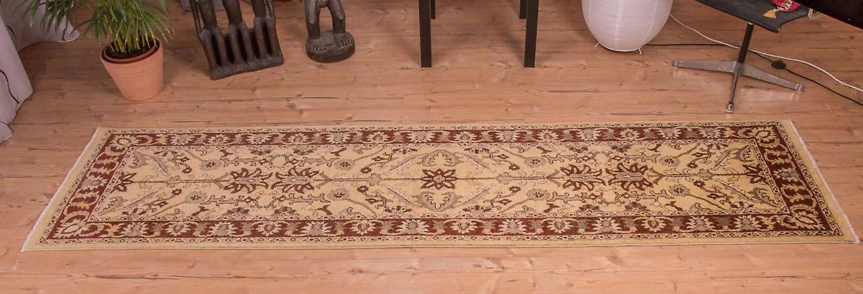 morgenland Wollteppich »Ziegler Teppich handgeknüpft braun«, rechteckig günstig online kaufen
