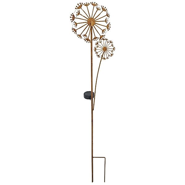 abc HOME Gartenstecker Pusteblumen, LEDs, Solarpanel, günstig online kaufen