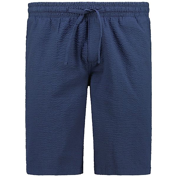 Jack&Jones Shorts in Seersucker-Qualität Farbe marine Größe: W42 günstig online kaufen