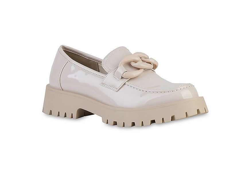 VAN HILL 840052 Outdoorschuh Damen Halbschuhe Plateauschuhe Slippers Ketten günstig online kaufen