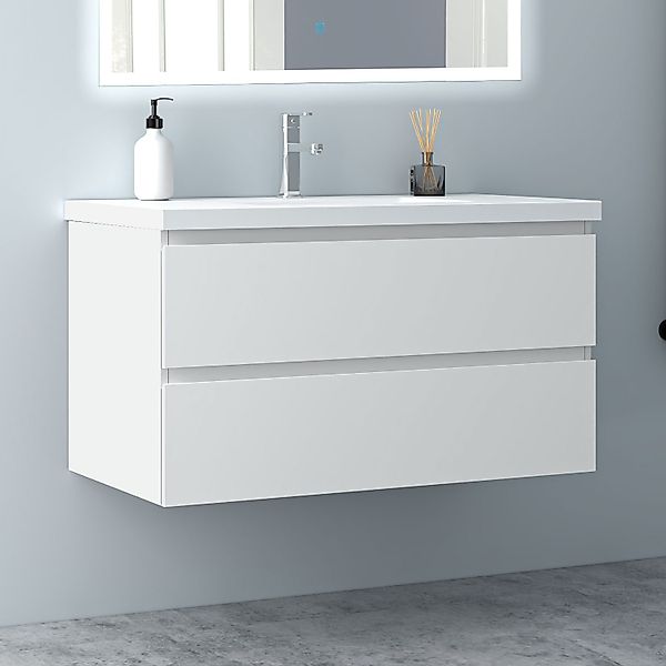 Aica Sanitär Waschtisch Waschtische Unterschrank MDF günstig online kaufen