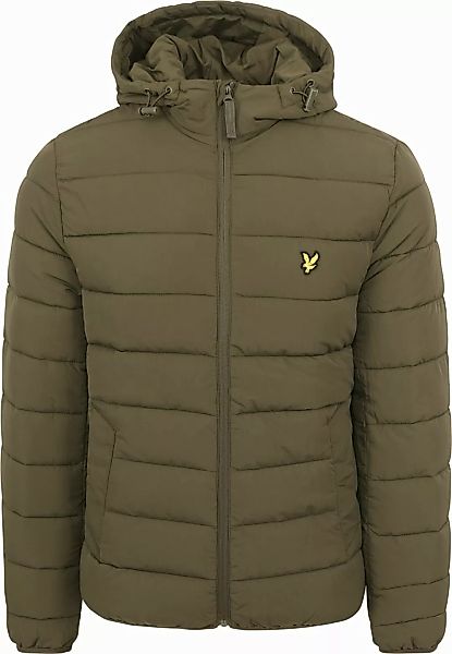 Lyle & Scott Lightweight Jacke Olivgrün - Größe M günstig online kaufen