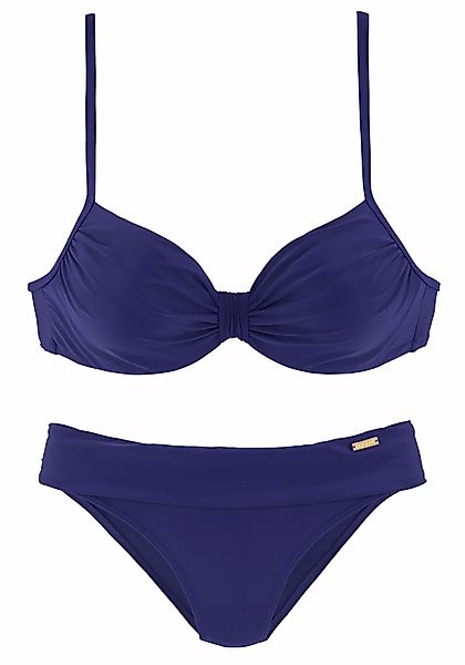 LASCANA Bügel-Bikini mit Raffungen am Cup günstig online kaufen