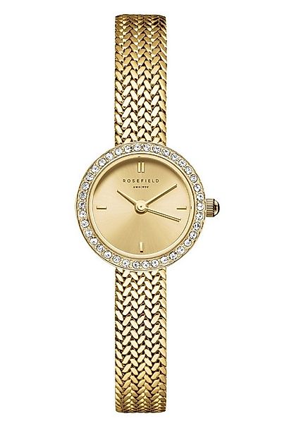 ROSEFIELD Quarzuhr Mini Small Edit Champagner Goldfarben günstig online kaufen