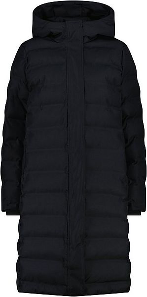 CMP Winterjacke Lange D-Jacke für Damen WOMAN COAT FIX HOOD NERO günstig online kaufen