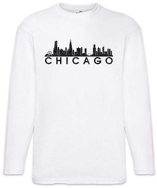 Urban Backwoods Langarmshirt Skyline Chicago Langarm T-Shirt City Staat Uni günstig online kaufen