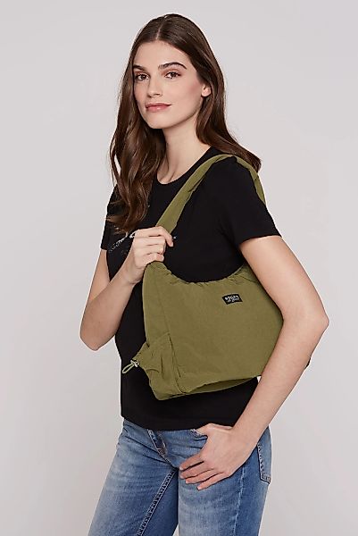 SOCCX Schultertasche, mit Seitenfächern günstig online kaufen