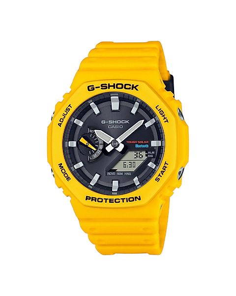 CASIO Digitaluhr CASIO Analog GA-B2100C-9AER gelb günstig online kaufen