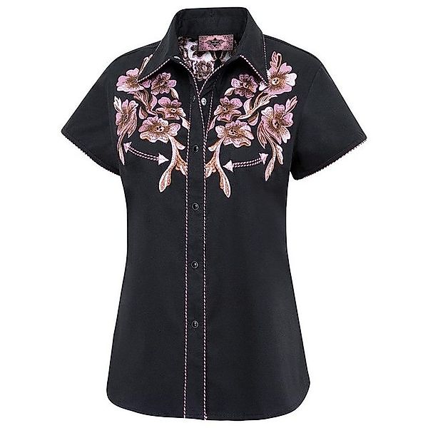 Stars & Stripes Kurzarmbluse Westernbluse Leann günstig online kaufen
