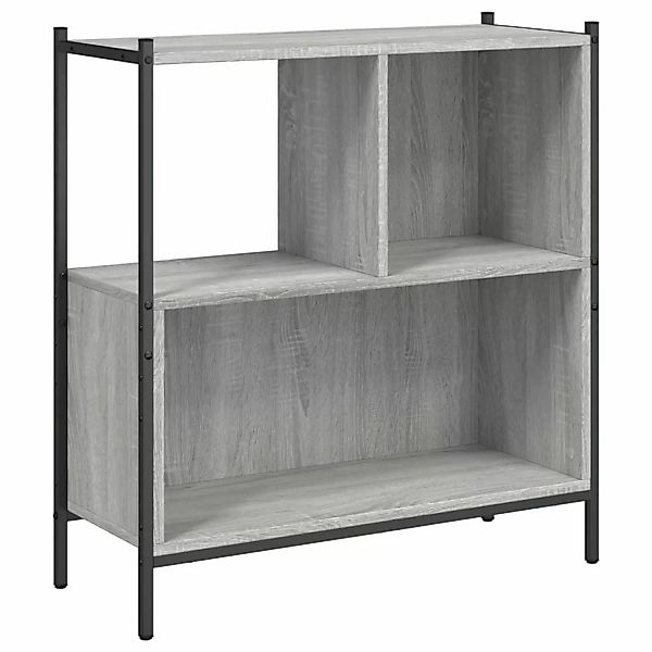 vidaXL Bücherregal Bücherregal Grau Sonoma 72x28x77,5 cm Holzwerkstoff, 1-t günstig online kaufen