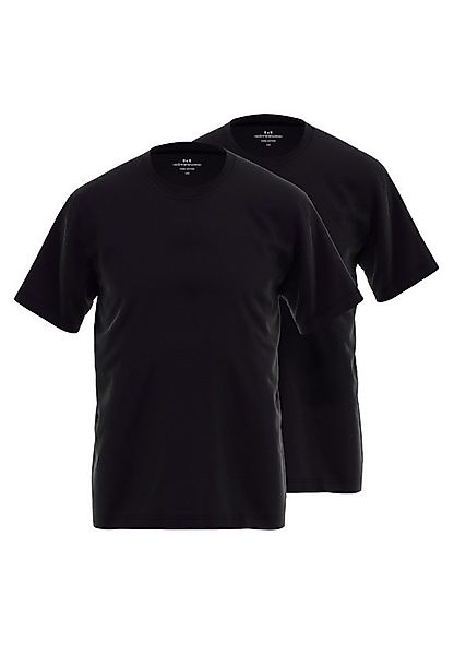 GÖTZBURG Unterziehshirt GÖTZBURG Herren T-Shirt schwarz uni 2er Pack (2-St) günstig online kaufen