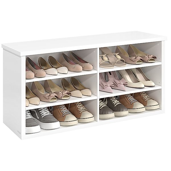 VASAGLE Schuhbank, Sitzbank mit Stauraum, Schuhregal günstig online kaufen