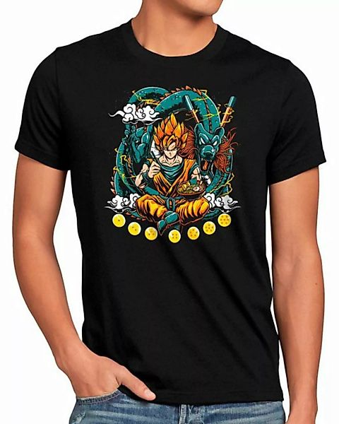style3 Print-Shirt Herren T-Shirt Goku Ramen super dragonball z gt songoku günstig online kaufen