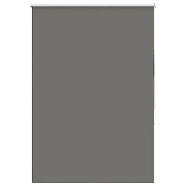 vidaXL Verdunkelungsrollo Grau 95x130 cm Stoffbreite 90,7 cm Polyester 4011 günstig online kaufen