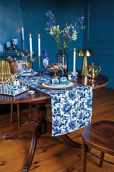Ambiente® Topfhandschuhe Delft Blue florals, (1-tlg., 1-teilig), Ofenhandsc günstig online kaufen