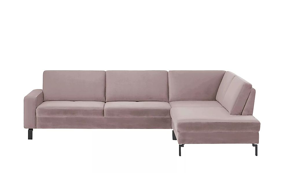 Ecksofa - rosa/pink - 199 cm - 85 cm - 102 cm - Polstermöbel > Sofas > Ecks günstig online kaufen