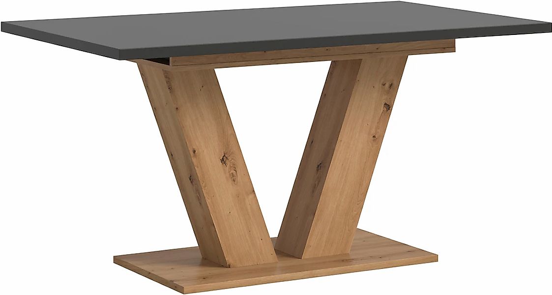 Home affaire Esstisch "Motus, ausziehbar 150 -190 cm, inklusive 40 cm Einle günstig online kaufen